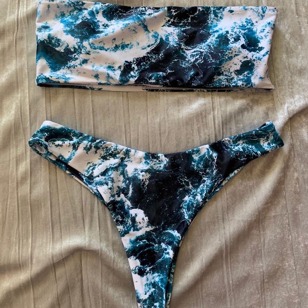 Tie Dye Bathing Suit
